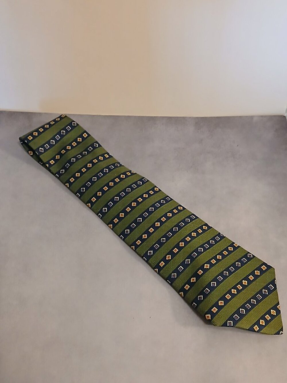 Italian Silk Necktie by Tommy Hilfiger-USA